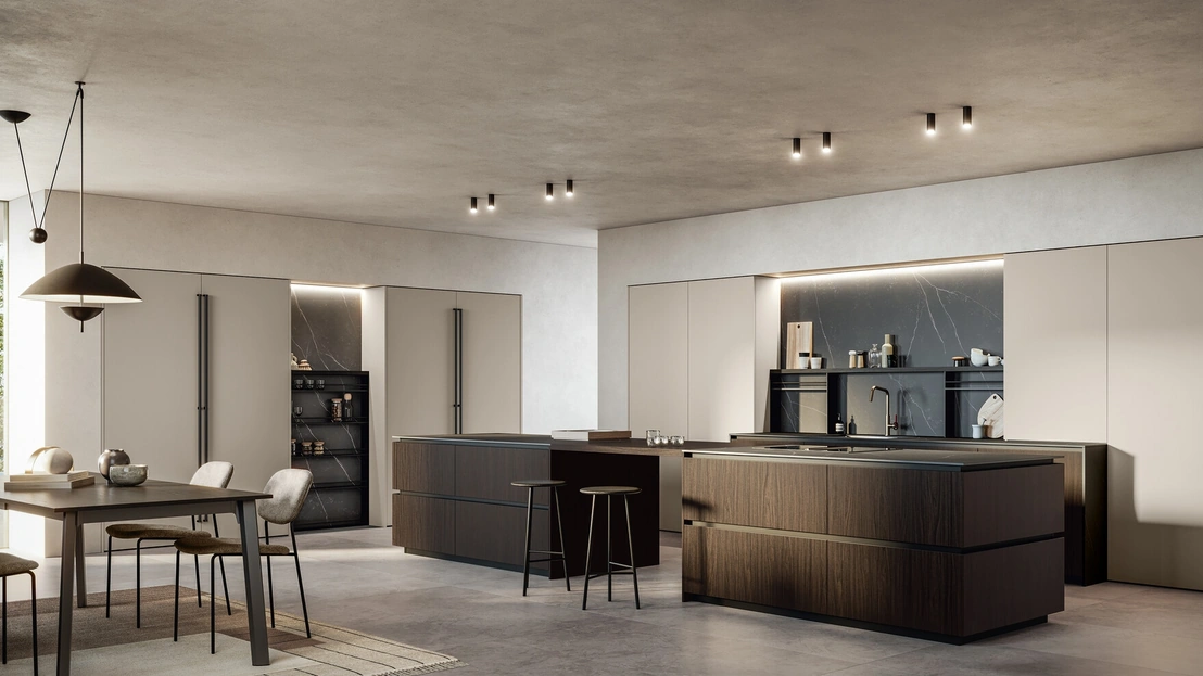 Cucina Moderna con isola Kalì di Arredo3