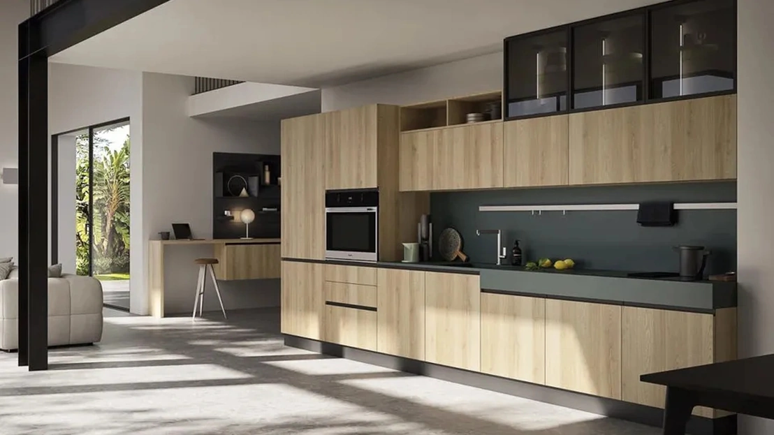 Cucina Moderna lineare Up Design 03 di Ar-Tre
