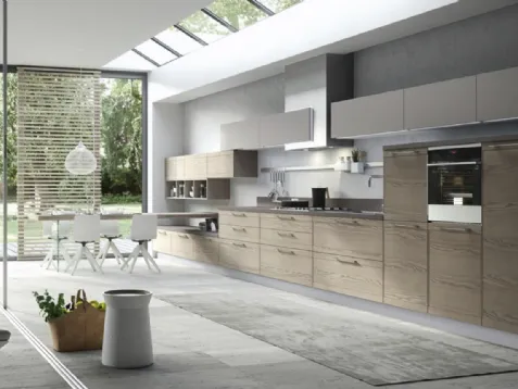 Cucina Moderna con penisola Zoe Design 02 di Ar-Tre