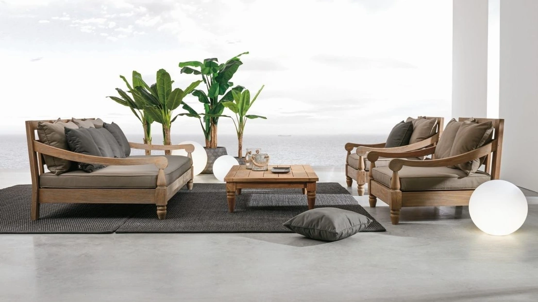 Arredo da esterno in Teak Bali di Bizzotto