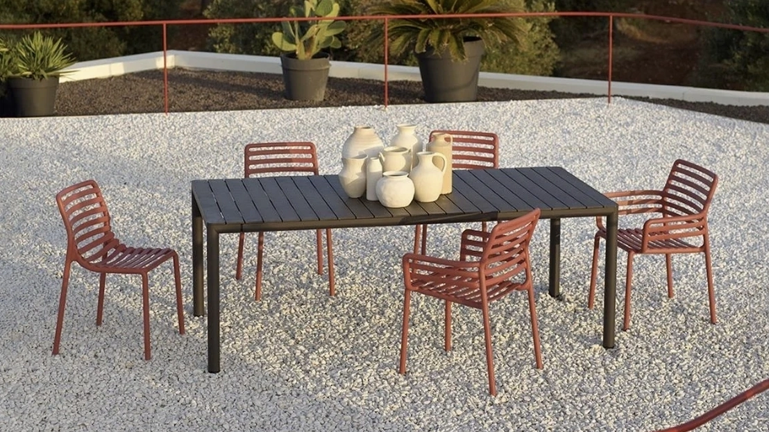 Sedia impilabile per esterni Doga di Nardi