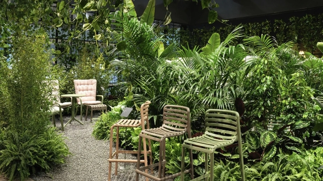 Sgabello da esterno Doga di Nardi