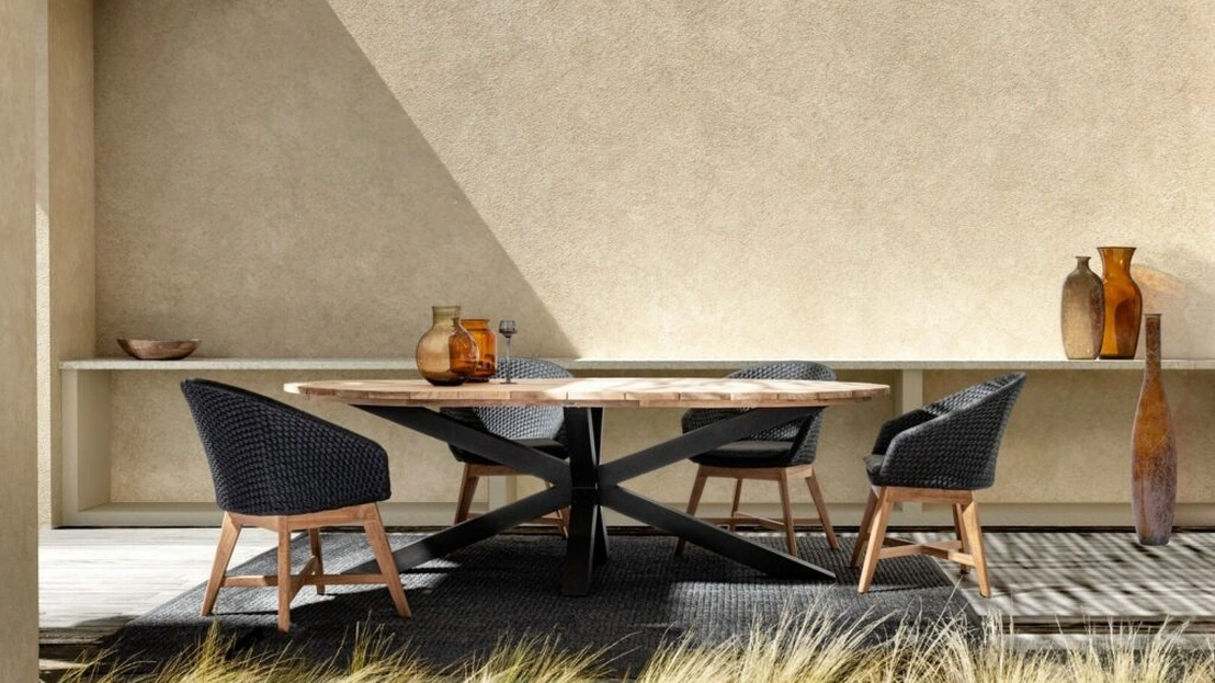Tavolo in teak Palmdale di Bizzotto