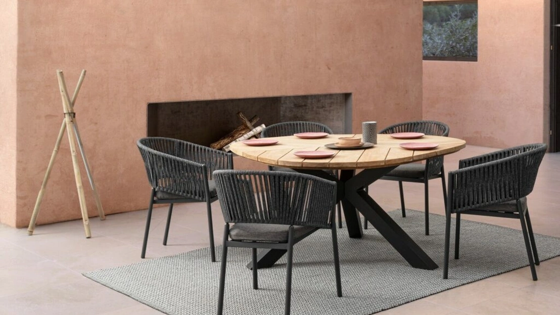 Tavolo in teak Palmdale di Bizzotto