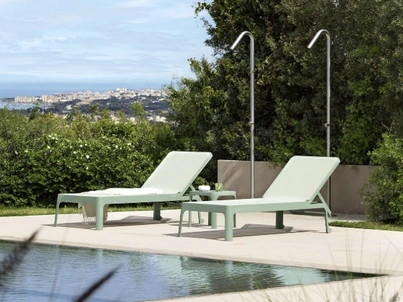 Lettino prendisole Plano in polipropilene e tessuto sintetico di Nardi