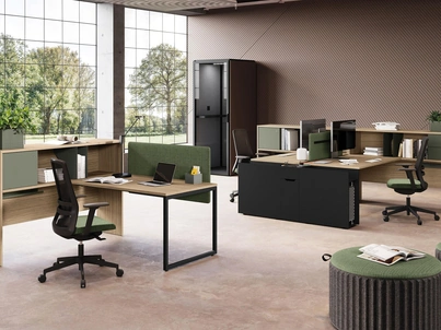 Scrivania operativa Sigma di Las Mobili