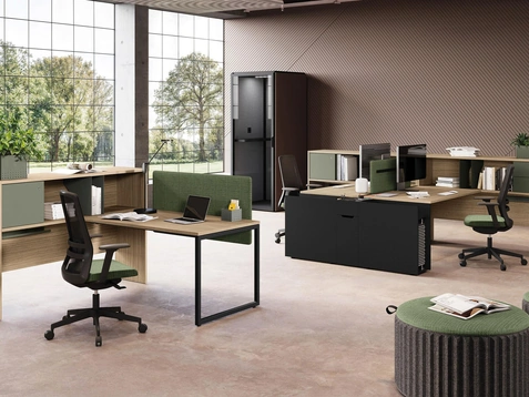 Scrivania operativa Sigma di Las Mobili